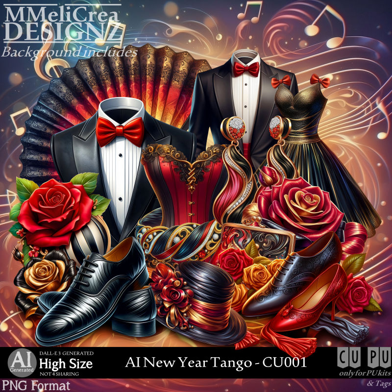 (image for) AI - New Year Tango - CU001 (CU4PU/PNG/PACK)